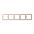 Рамка 5-пост. AtlasDesign универс. песочн. SE ATN001205