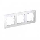 Рамка 3-м AtlasDesign Air бел./дым. бел. SE ATN220103