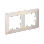 Рамка 2-м AtlasDesign Air жемчуж./дым. бел. SE ATN220402