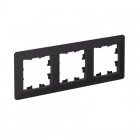 Рамка 3-м AtlasDesign Air карбон/дым. черн. SE ATN221003