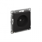 Розетка AtlasDesign 16А без заземл. без шторок быстрозажим. клем. механизм карбон SE ATN001041S