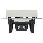 Выключатель 1-кл. СП BRITE ВС10-1-1-БрЖ 10А с инд. жемчуж. IEK BR-V10-1-10-K36