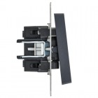 Выключатель 1-кл. СП BRITE ВС10-1-1-БрМ 10А с инд. маренго IEK BR-V10-1-10-K35