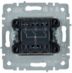 Выключатель 3-кл. СП BRITE ВС10-3-0-БрБ 10А бел. IEK BR-V30-0-10-K01