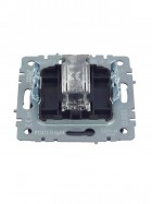 Розетка телевизионная оконечная TV СП Brite РТВ11-0-БрМ маренго IEK BR-A10-O-K35