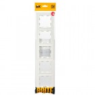 Рамка 5-м BRITE РУ-5-БрБ бел. IEK BR-M52-K01