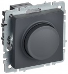 Светорегулятор СП BRITE пов-наж. 600Вт СС10-1-0-БрГ граф. IEK BR-D20-0600-K53