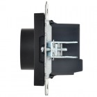 Термостат электронный с индикацией BRITE СП IP20 ТС10-1-БрЧ черн. IEK BR-RT11-K02