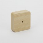 Коробка универсальная для кабель-каналов 80х80х25 сосна (светл. основа) IP40 Ruvinil 65005-27М