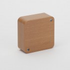 Коробка распределительная ОП 79х79х32мм IP40 бук (светл. основа) Ruvinil 65004-38М