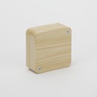 Коробка распределительная ОП 79х79х32мм IP40 сосна (светл. основа) Ruvinil 65004-27М