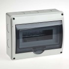 Бокс ОП Тусо 11мод. (4в) IP65 сер./дым. двер. Рувинил 69011