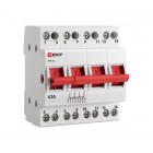Переключатель трехпозиционный ТПС-63 4P 63А PROxima EKF TPS463