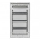 Основание силового щита Nova с DIN-рейками 36мод. IP41 PROxima EKF nv-pbase-36