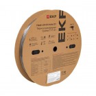 Трубка термоусадочная ТУТ нг 40/20 черн. (уп.50м) EKF tut-40-b