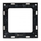 Рамка 1-м Стокгольм бел. с линией цвета черн. PROxima EKF EXM-G-304-10