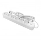 Удлинитель с сетевым фильтром 6х5м с заземл. 16А IP20 Блокбастер XL 3.2кВт ПВС 3х1 с выкл. PROxima EKF UFA16-310-6-05