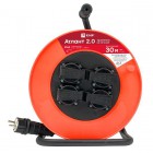 Удлинитель на катушке 4х30м с заземл. 16А IP44 Атлант 2.0 ПВС 3х1.5 3.5кВт PROxima EKF UKA02-16-315-4-30-IP44