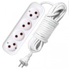 Удлинитель 4х10м У6-766М ПВС 2х0.75 UNIVersal 766М-10