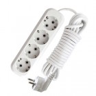 Удлинитель 4х5м с заземлением 16А IP20 Е-304 АБС-пл. ПВС 3х1 UNIVersal 9631982