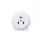 Розетка РШ для электрической плиты 32А 250В 2Р+РЕ (СУ) бел. Rexant 11-8985