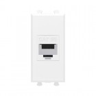 Розетка компьютерная 1мод. Avanti 