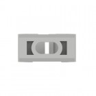 Держатель для труб двухкомпонентный d16 DKC 51116