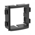 Суппорт под 2мод. BRAVA черн. DKC F0000MB