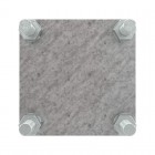 Соединитель пруток-полоса с раздел. пластиной DKC NG3101