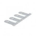 Пластина крепежная GSV H80 (4шт) в комплекте с крепежными элементами для монтажа DKC 30014K