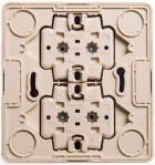 Розетка 4-м ОП Этюд 16А 250В с заземл. с заземл. защ. шторки сосна SE PA16-208D