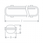 Светильник 61 087 DSP-04-600-IP65-2хT8-G13 (Аналог ЛСП 2х18) без ламп Navigator 61087
