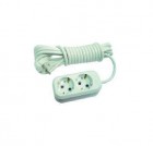 Удлинитель 2х5м с заземл. 16А IP20 Makel MGP114
