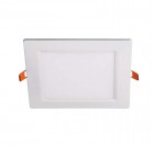 Светильник светодиодный ультратонкий встраив. PPL-S 9Вт 6500К IP40 WH 145мм квадрат Jazzway 5008281A