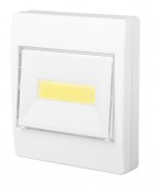 Фонарь-светильник TS3-L2W COB 2Вт 150лм беспроводной стилизованный под клавишн. выключатель 3хAAA (не в компл.) бел. JazzWay 5023345