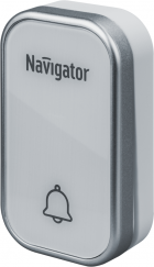 Звонок электрический NDB-D-AC03-1V1-WH NAVIGATOR 80506
