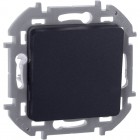 Механизм переключателя 1-кл. Inspiria 10А IP20 250В 10AX антрацит Leg 673653