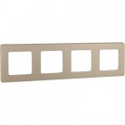 Рамка 4-м Inspiria шампань Leg 673968