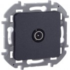 Розетка телевизионная оконечная TV Inspiria 10дБ 5-862мГц механизм антрацит Leg 673873