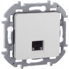 Розетка компьютерная Inspiria RJ45 кат.5E UTP бел. Leg 673825