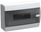 Корпус ЩРН-П-12 UNION Compact IP41 черн. прозр. дверь пластик. IEK UIC-KP12-N-12-41-K01