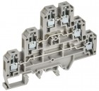 Колодка клеммная CTS-ML ARMAFIX 3 ур. 2.5кв.мм сер. IEK YCT13-00-3-K03-002