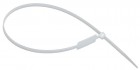 Хомут 4.8х370мм P6.6 маркерный бел. (уп.100шт) IEK UHH14-D048-370-100-K01