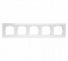 Рамка 5-м Pixel бел. TOKOV ELECTRIC TKE-PX-RM5-C01