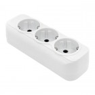 Колодка удлинителя 3-м с заземл. 16А Эксперт 3.5кВт EKF AKB16-3