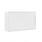 Щиток настенный FRAME 18мод. с бел. дверцей с 2 шинами PEN на 8 и 10 отверст. бел. DKC F18W1WW