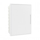 Щиток встраиваемый 24мод. с бел. дверцей с 4 шинами PEN (2шт на 8 отверст. и 2шт на 6 отверст.) бел. DKC F24B1WW