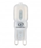 Лампа светодиодная RS C G9 2W 220-240V 2700К 2Вт 200лм Ra 90 capsule РС 15010845084