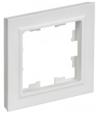 Рамка 1-м BRITE РУ-1-БрАБ арктич. бел. IEK BR-M12-K91