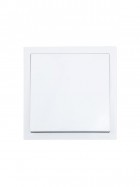 Выключатель 1-кл. СП ZIMA IP20 10А безвинт. зажим бел. LEZARD 704-0288-100QC